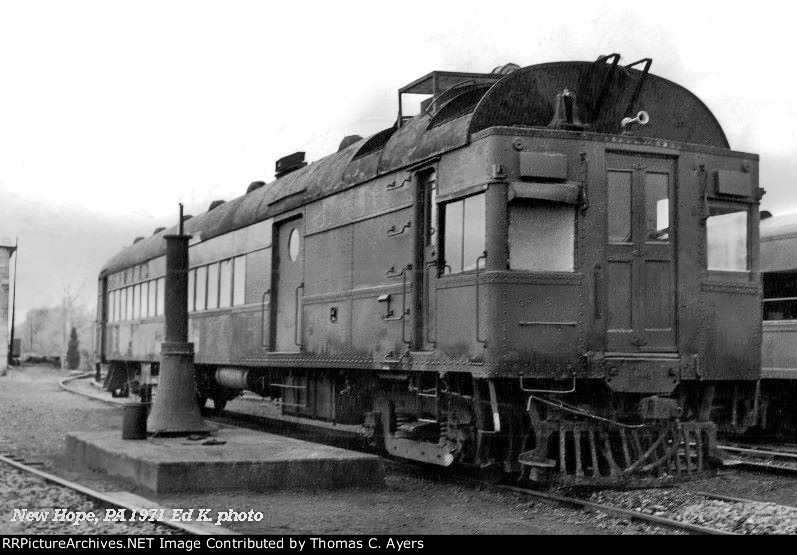 Ex-PRR 4666, "Doodlebug," 1971